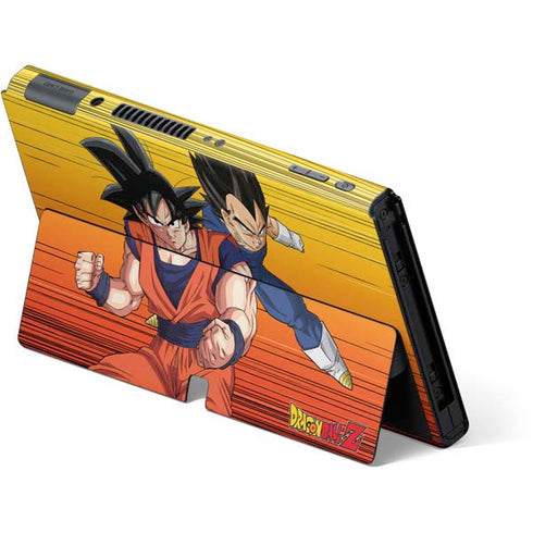 Dragon Ball Z Goku & Vegeta Nintendo Switch OLED (2021) Skin